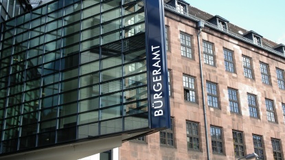 Bürgeramt Außenfassade Bürgeramt City