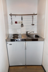 Küche Einzelappartement Carl-Duisberg-Haus Eschberg Küche Einzelappartement Carl-Duisberg-Haus Eschberg