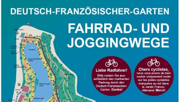 Gesamtübersicht Lauf- und Radwege im DFG Image
