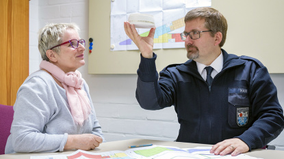 Beratungsgespräch häuslicher Brandschutz Beratungsgespräch Rauchmelder