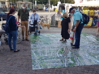ISEK Dudweiler Infostand zur Bürgerbeteiligung