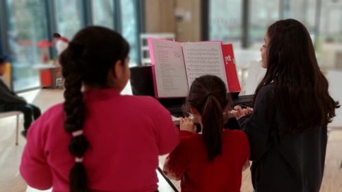 Kinderchor in der Bildungswerkstatt