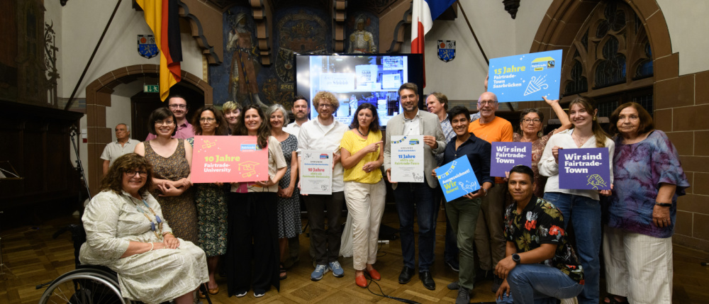 15. Jubiläum als erste.Fairtrade Town