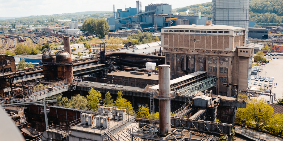 Weltkulturerbe Völklinger Hütte Weltkulturerbe Völklinger Hütte von oben